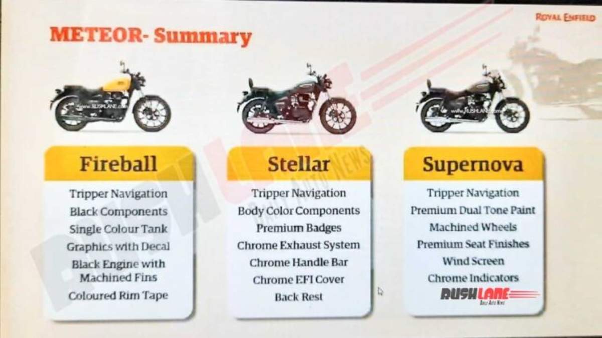 royal enfield meteor 350 indicator price