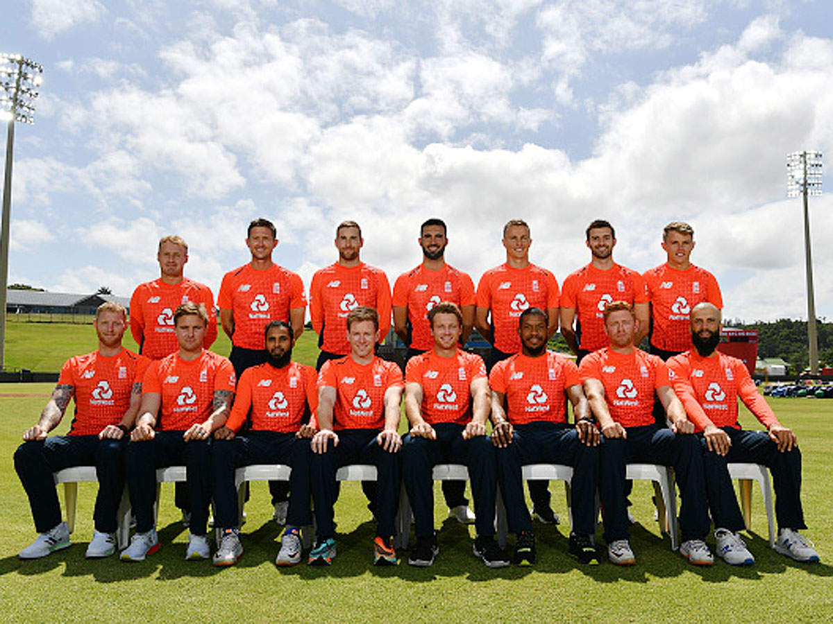 England T20 cricketers. (Photo by Dan Mullan/Getty Images)