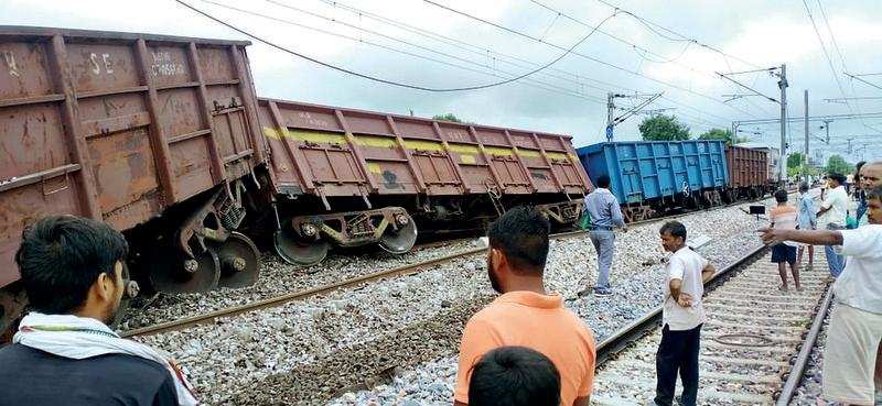 The derailment took place between Vrindavan road and Ajhai station