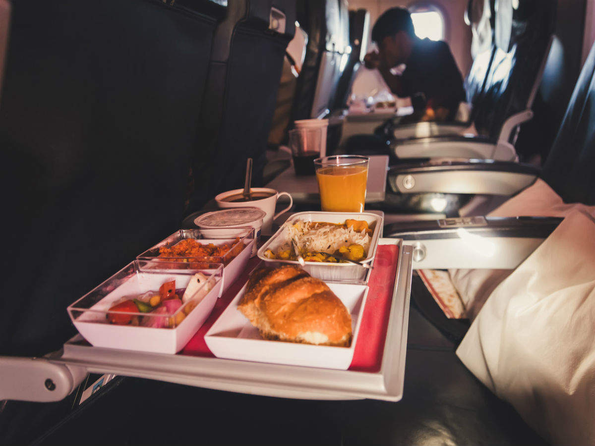 In-flight meals and drinks allowed in Indian airlines
