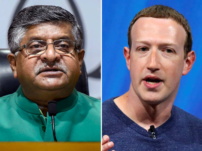 'FB workers abusing PM': Ravi Shankar Prasad writes to Zuckerberg over 'political' bias