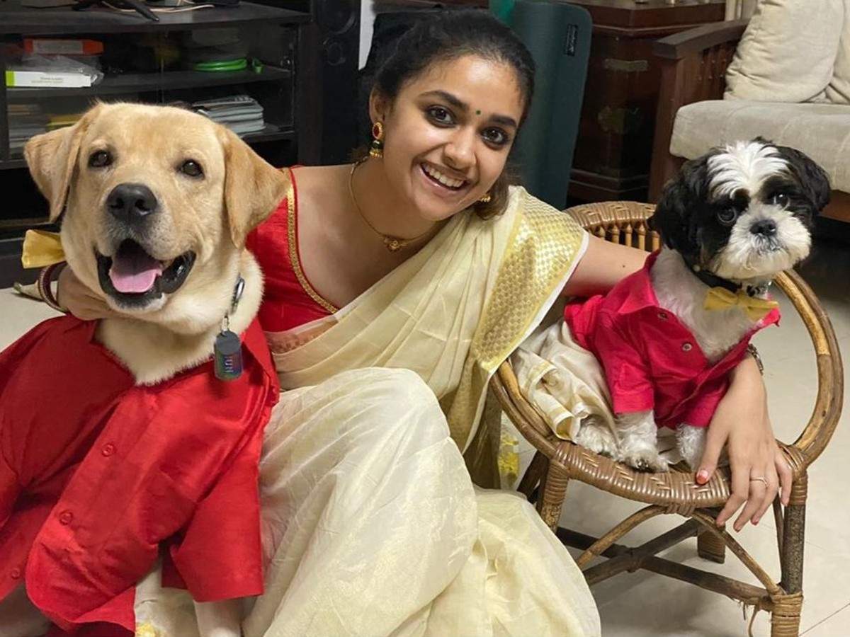 Keerthy Suresh pens an emotional note for her furry baby Nyke on its  birthday | Telugu Movie News - Times of India