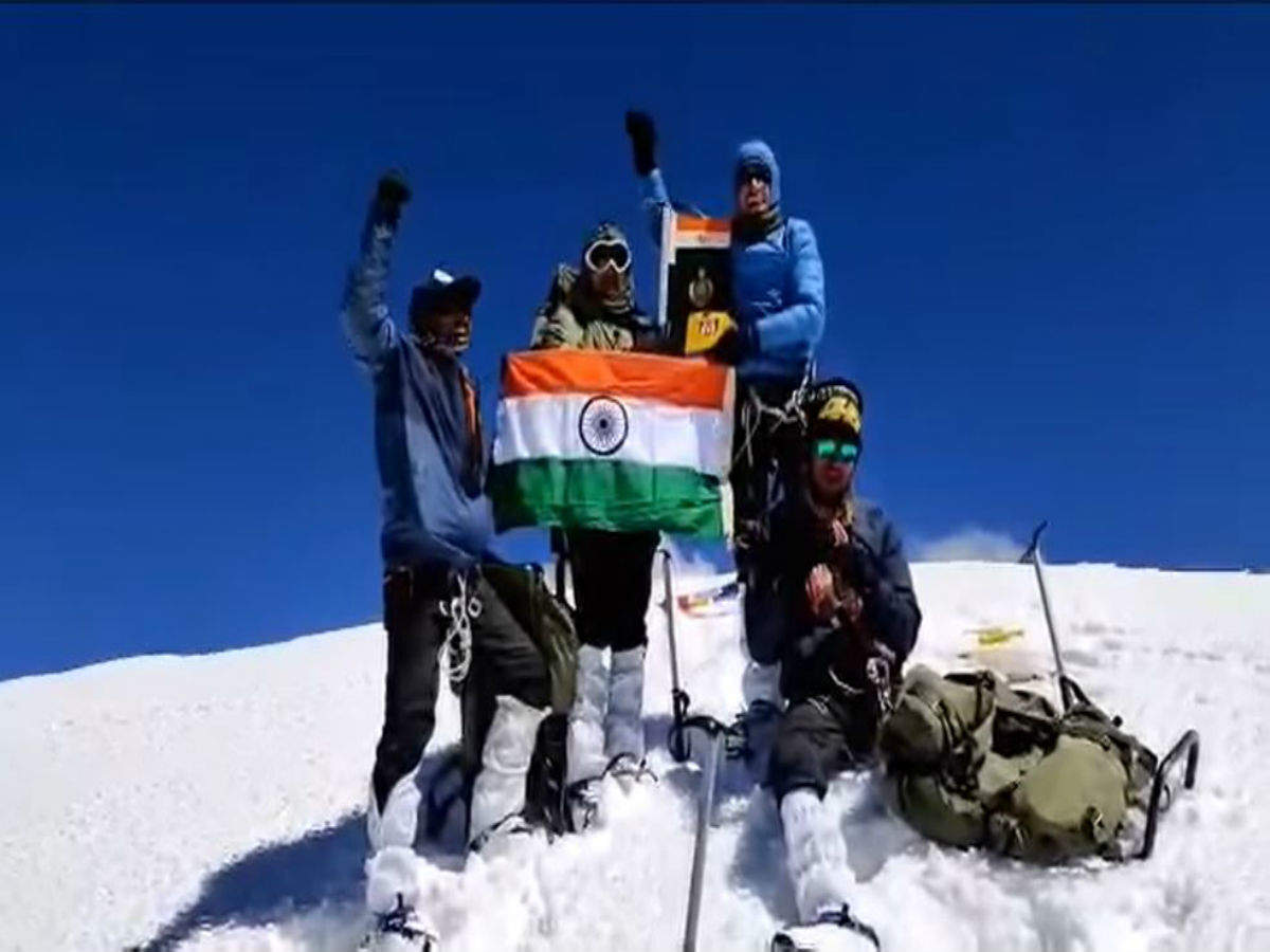 Indo-Tibetan Border Police (ITBP) mountaineers summit Himachal’s Leo Pargil Peak