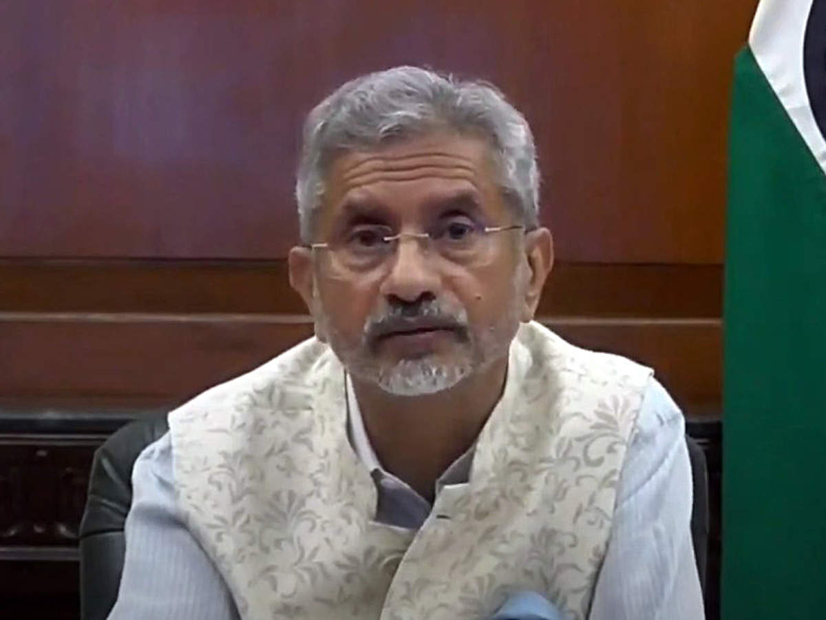 State of border cannot be de-linked from state of relationship: Jaishankar on ties with China | India News - Times of India