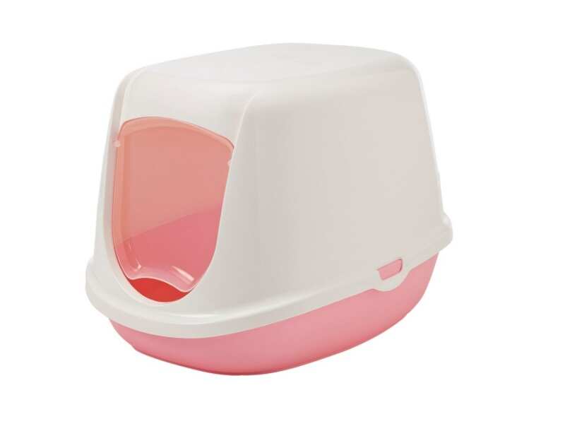 pink litter tray