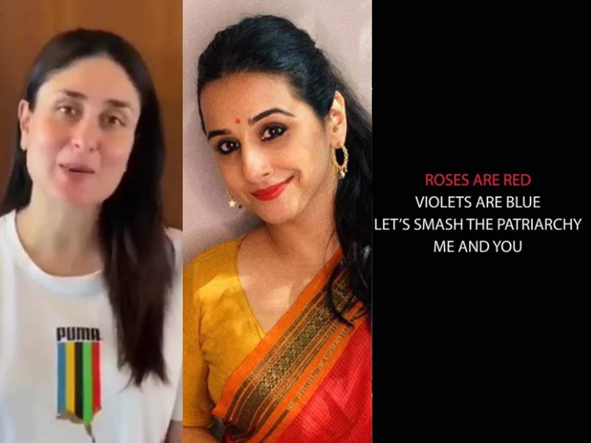 After Rhea Chakraborty S Arrest Kareena Kapoor Khan Vidya Balan Anurag Kashyap And Other Bollywood Celebs Share Posts As They Stand In Solidarity To Smash The Patriarchy Hindi Movie News Times bollywood celebs