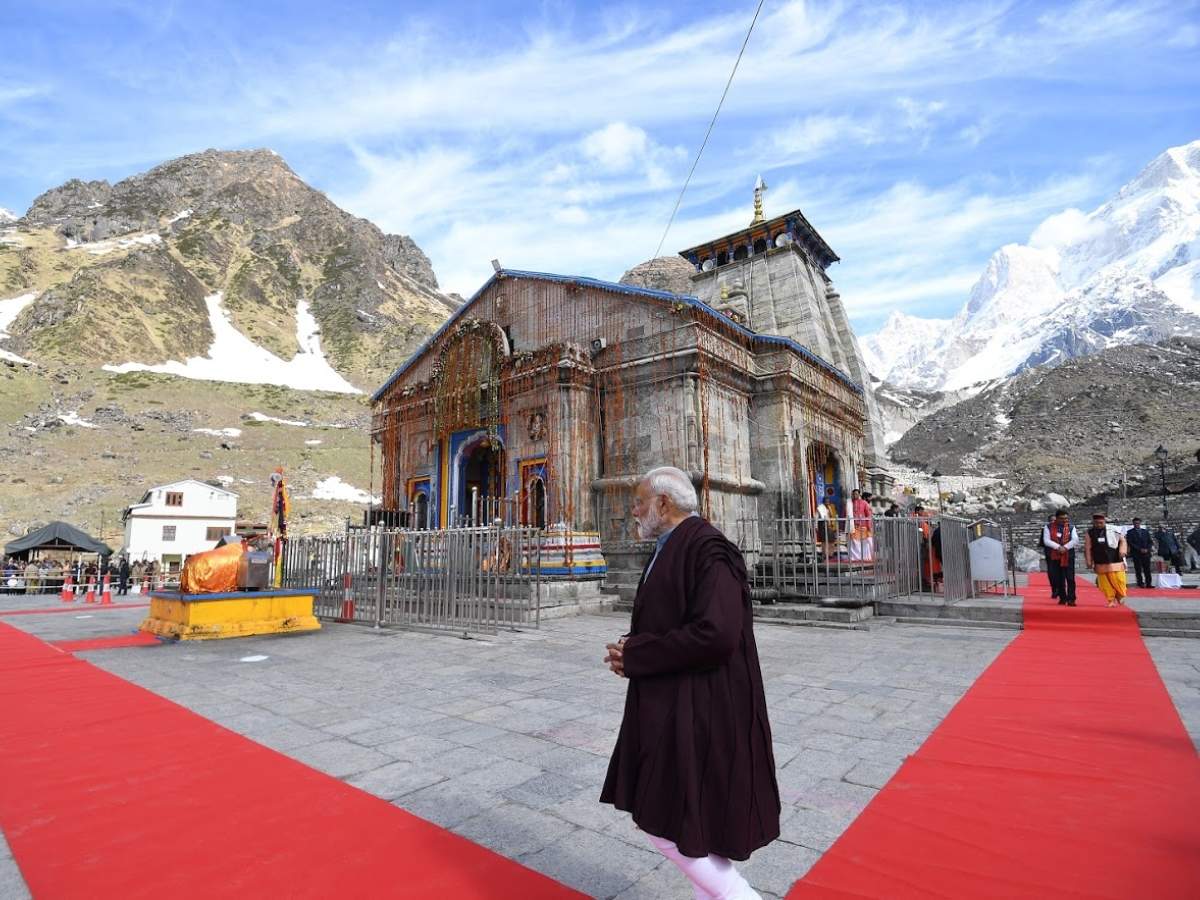 Develop Badrinath as a smart spiritual city, says PM; reviews Kedarnath  project as well | India News - Times of India