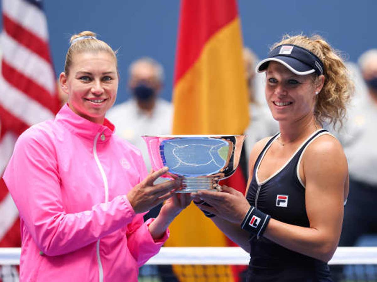 Zvonareva Siegemund Win Us Open Women S Doubles Title Tennis News Times Of India