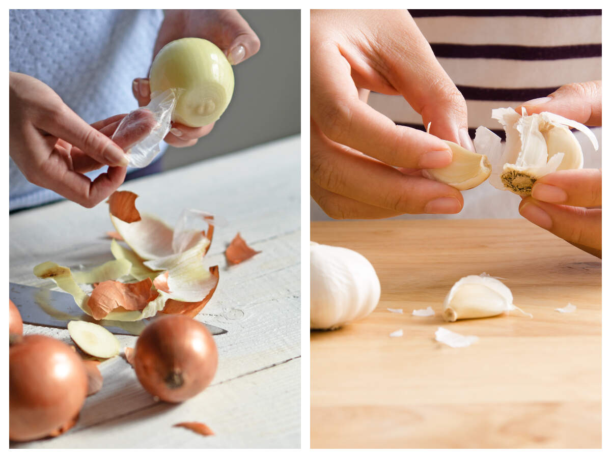 Why you should save onion and garlic skin