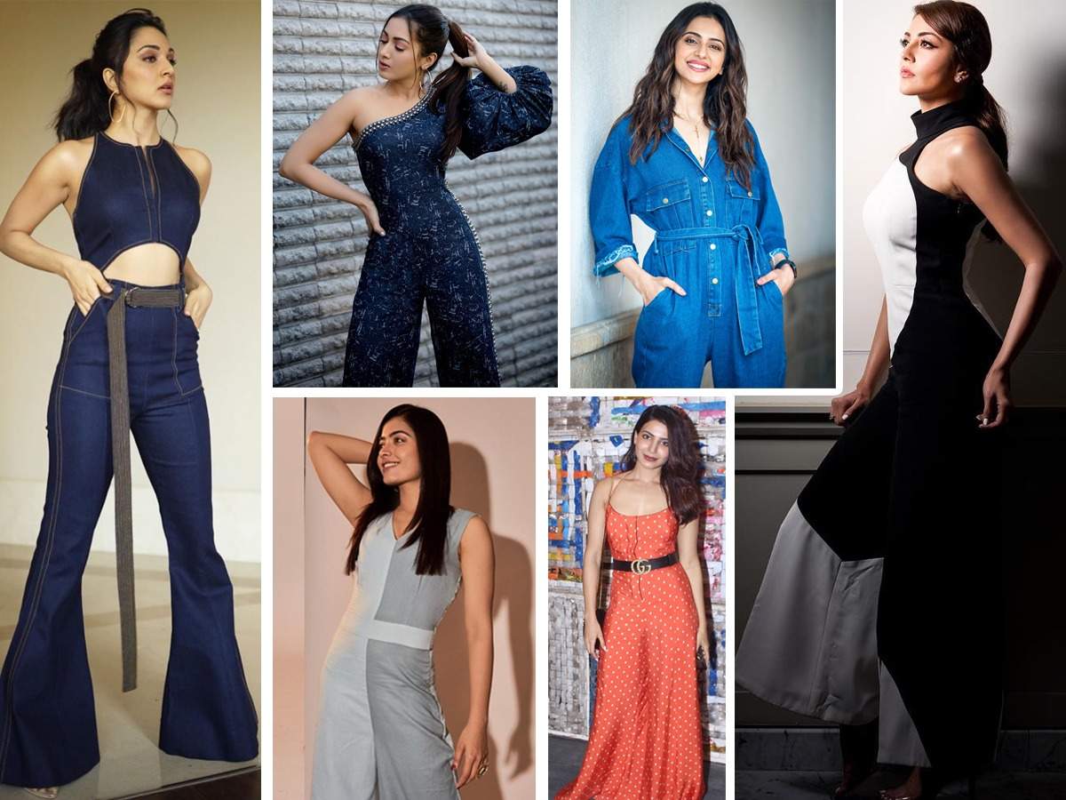 From Rashmika Mandanna to Kiara Advani and Samantha Akkineni's wardrobes,  jumpsuits to the rescue in WFH mode | Telugu Movie News - Times of India
