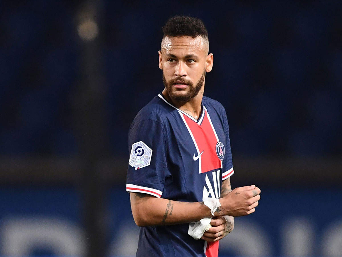 Psg Stand By Neymar After Marseille Red Card Football News Times Of India