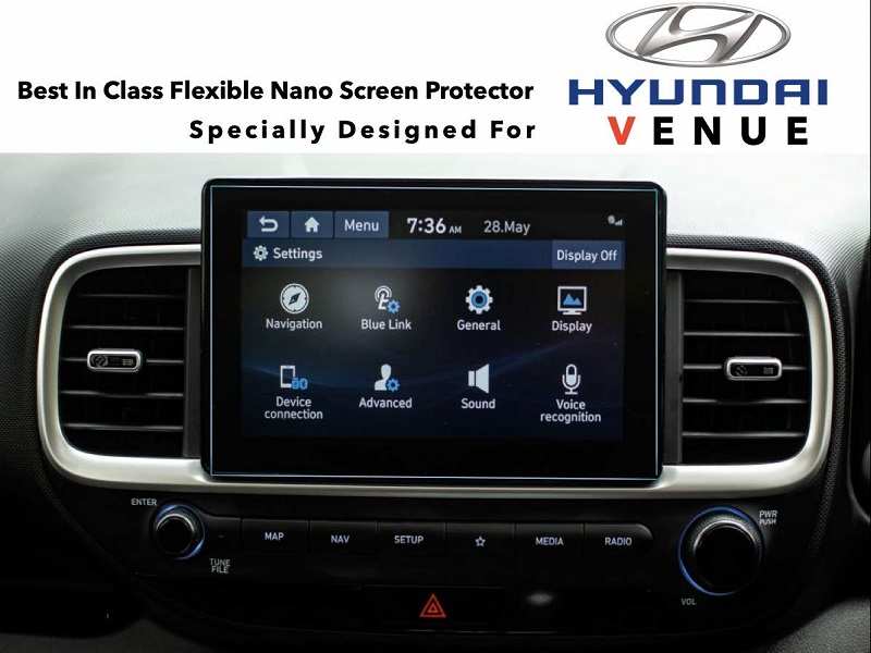 screen guard for car music system