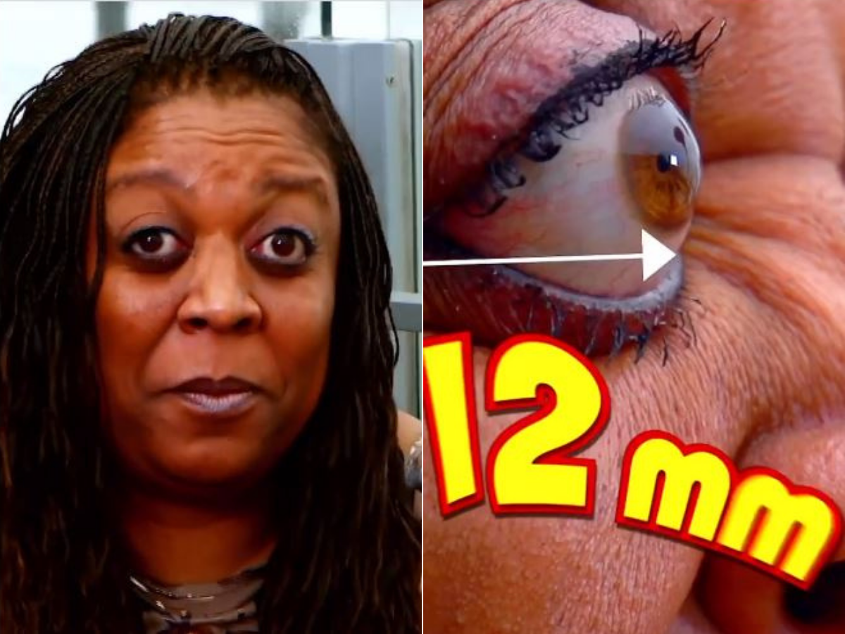 world record longest eyelashes