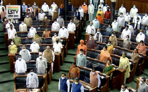Live: RS adjourned for the day amid chaos