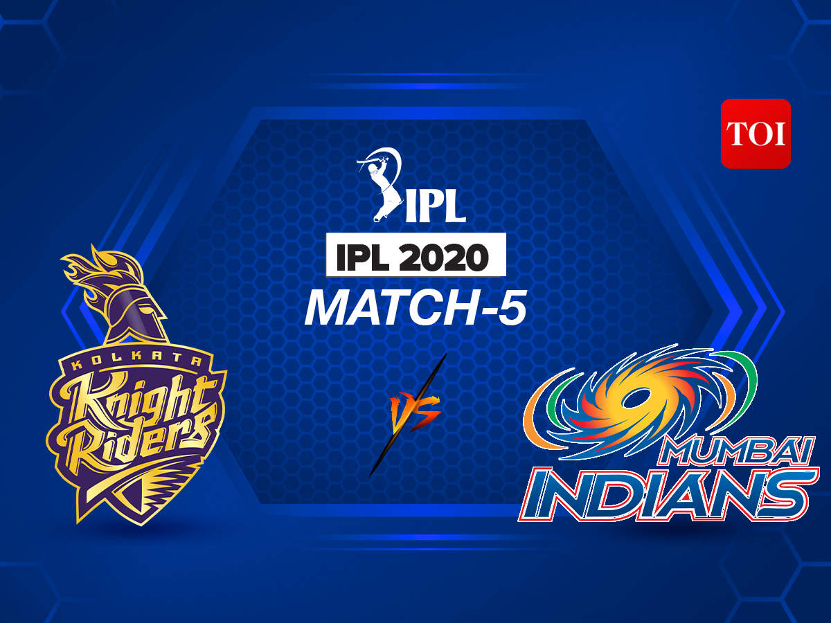 IPL Live Score: Knight Riders vs Mumbai Indians
