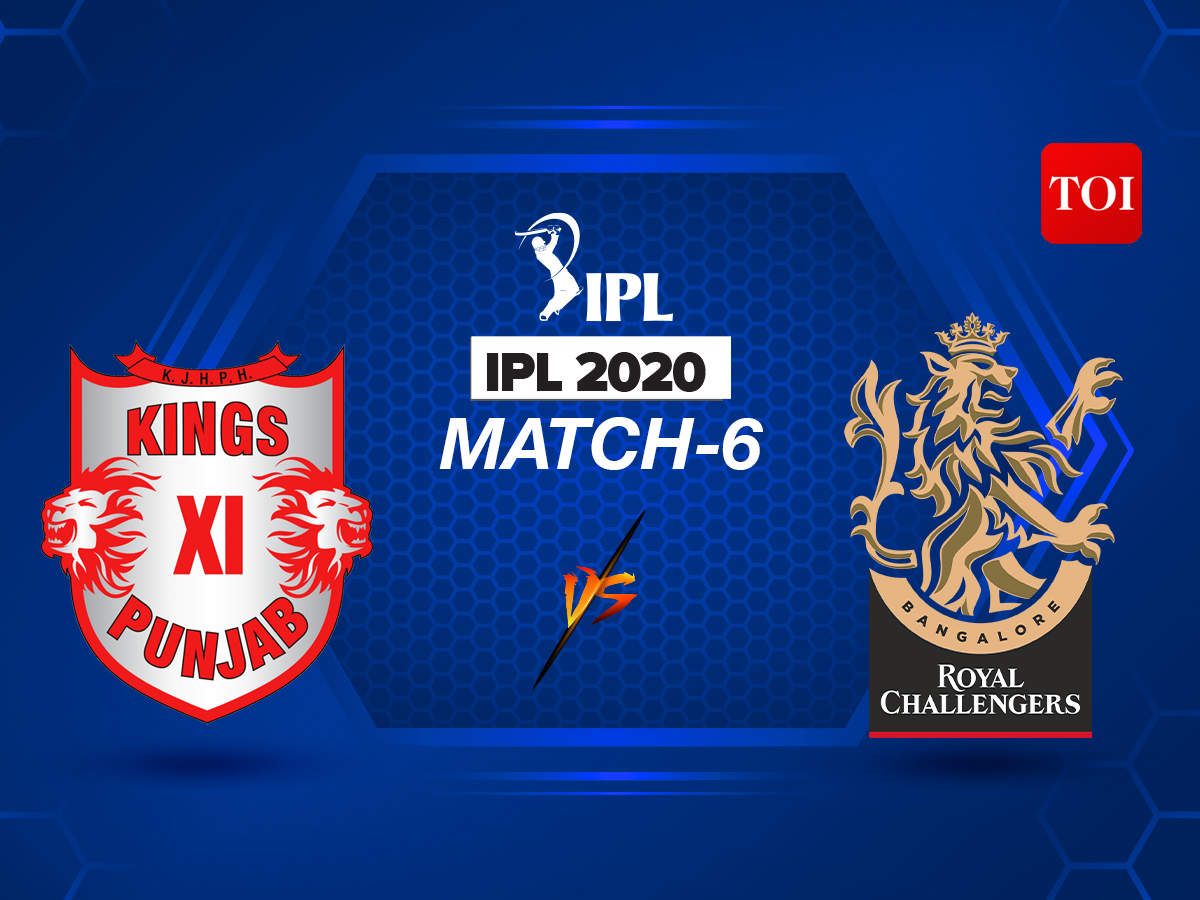 IPL 2020 Live Score: Kings XI v Royal Challengers