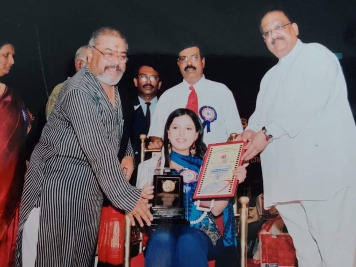 Rip Sp Balasubrahmanyam I Consider Myself To Be Lucky To Receive My First Award From Spb Sir Recalls Swetha Changappa As She Mourns The Sad Demise Of Legendary Singer S P Balasubramanyam