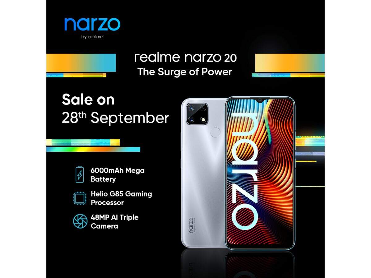 realme narzo 20 camera