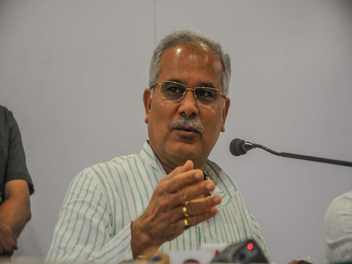 Chhattisgarh Chief Minister Accuses Pm Modi Bjp Leaders Of Misleading Farmers India News Times Of India