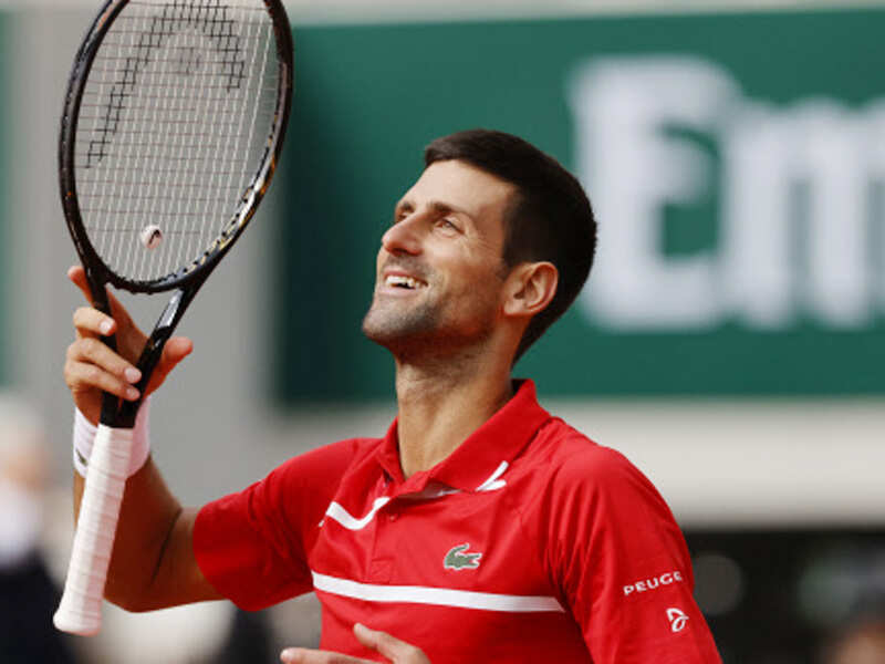 Djokovic storms to 70th win at Roland Garros | Tennis News - Times of India