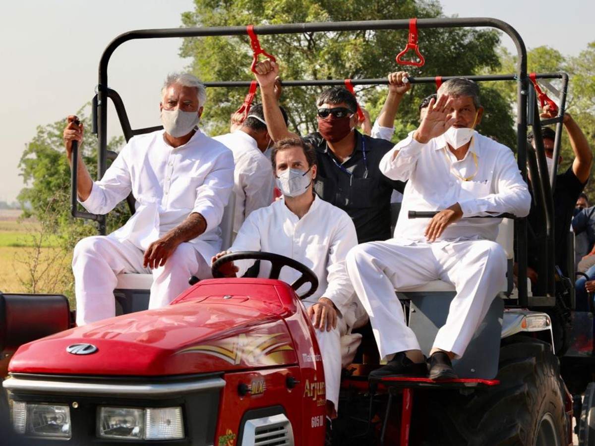 Live: Rahul Gandhi to address farmers in Punjab