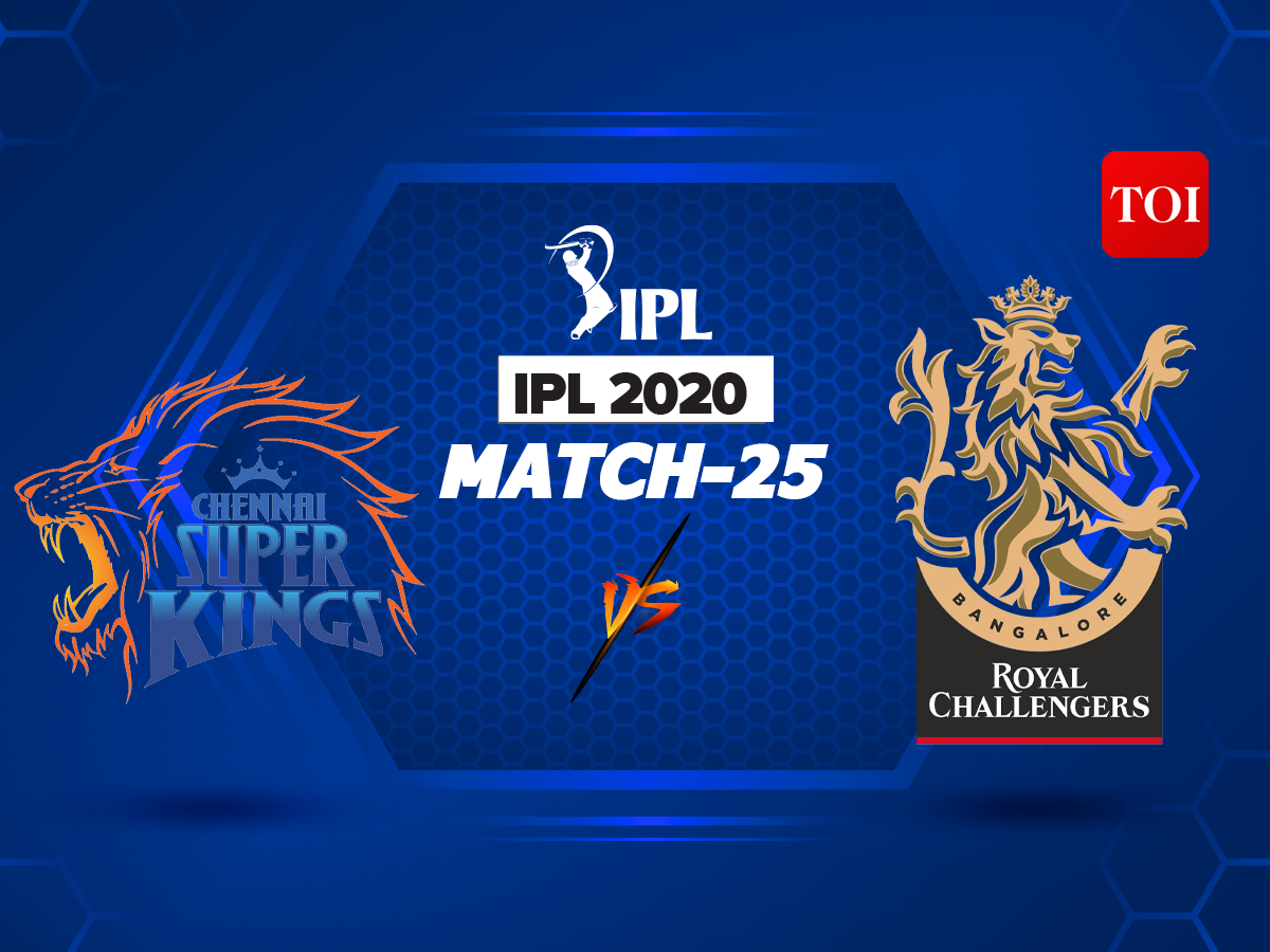 Ipl 2020 Highlights Csk Vs Rcb Royal Challengers Bangalore Beat Chennai Super Kings By 37 Runs The Times Of India