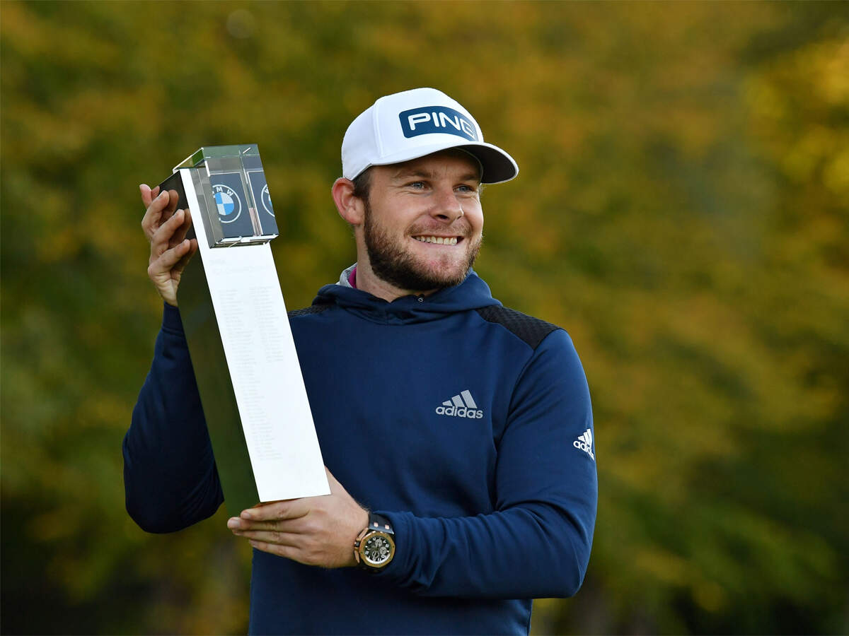 Tyrrell Hatton Holds Off Victor Perez To Claim Victory At Bmw Pga Championship Golf News Times Of India