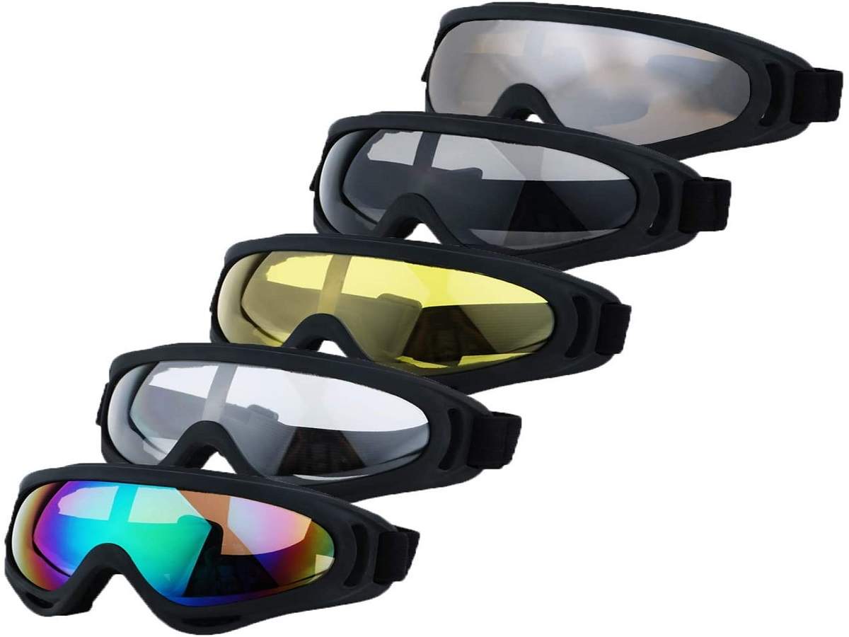 COOLMEN Motocross Glasses MX Off Road ATV Dirt Bike Goggles Sport Eyewear Motorcycle Helmet Goggles 