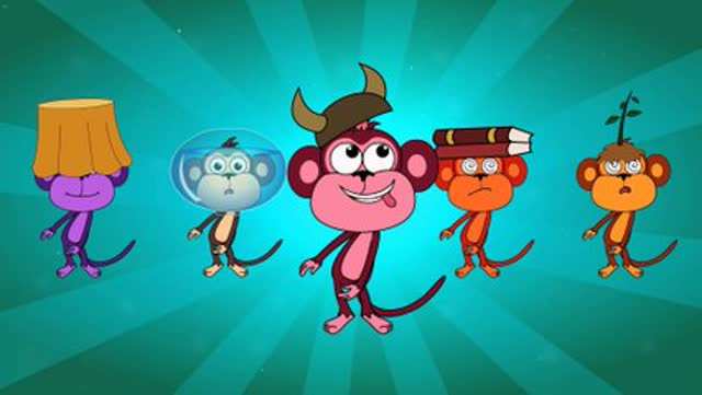 English Nursery Rhymes Kids Video Song In English Five Little Monkeys Jumping On The Bed Entertainment Times Of India Videos