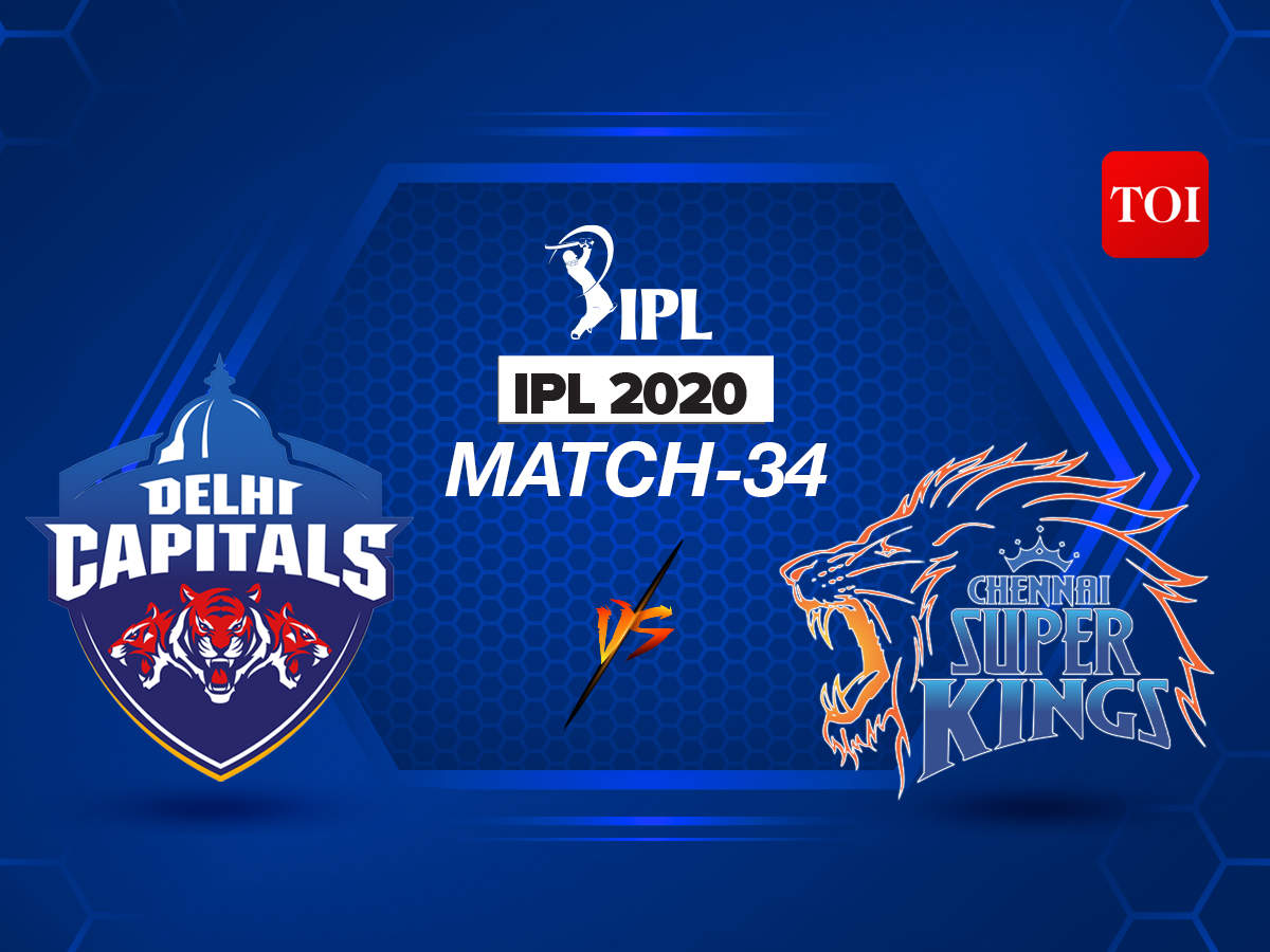 IPL live score: Delhi Capitals v Chennai Super Kings
