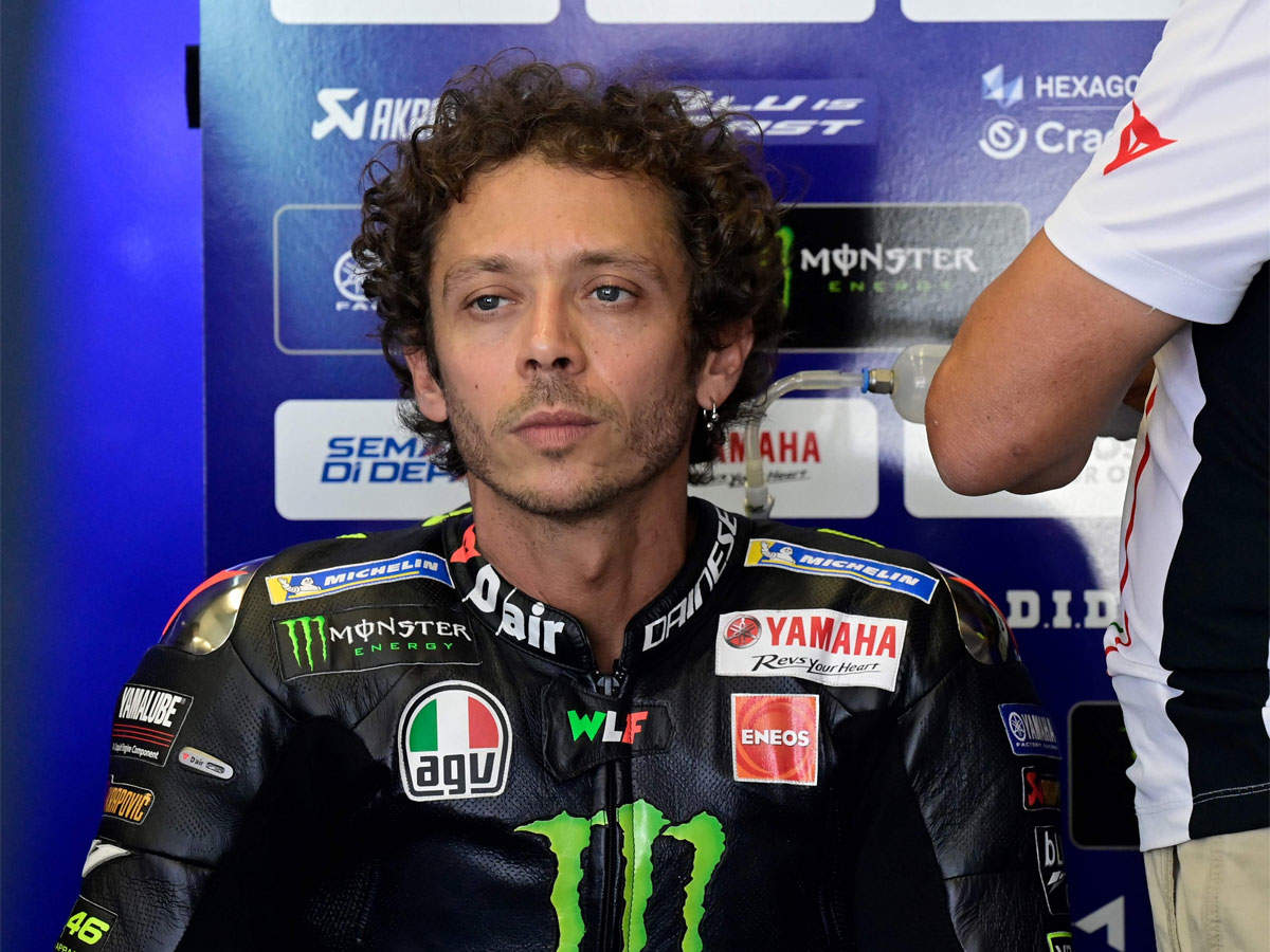 Virus positive Valentino Rossi must second race | News - Times of India