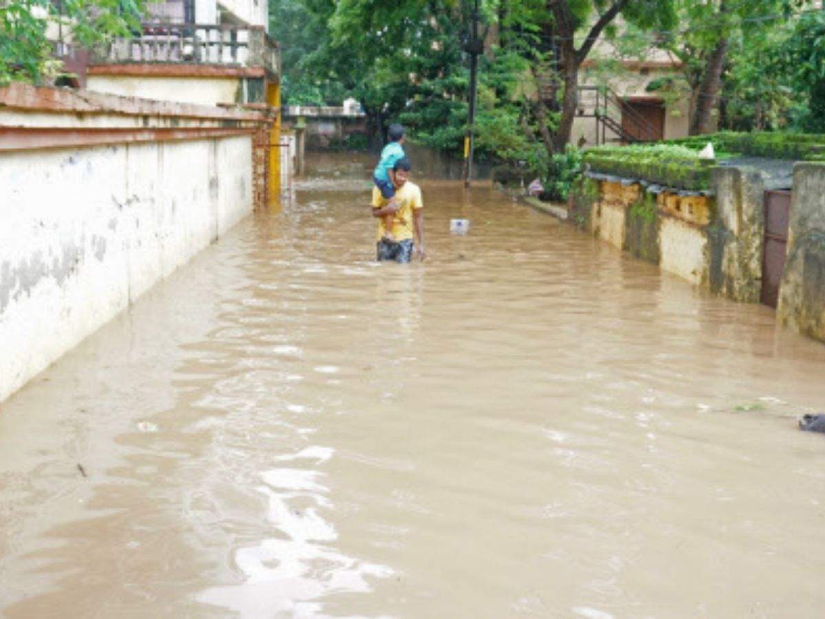 Water clogging in Bhubaneswar due to heavy rains (File photo)