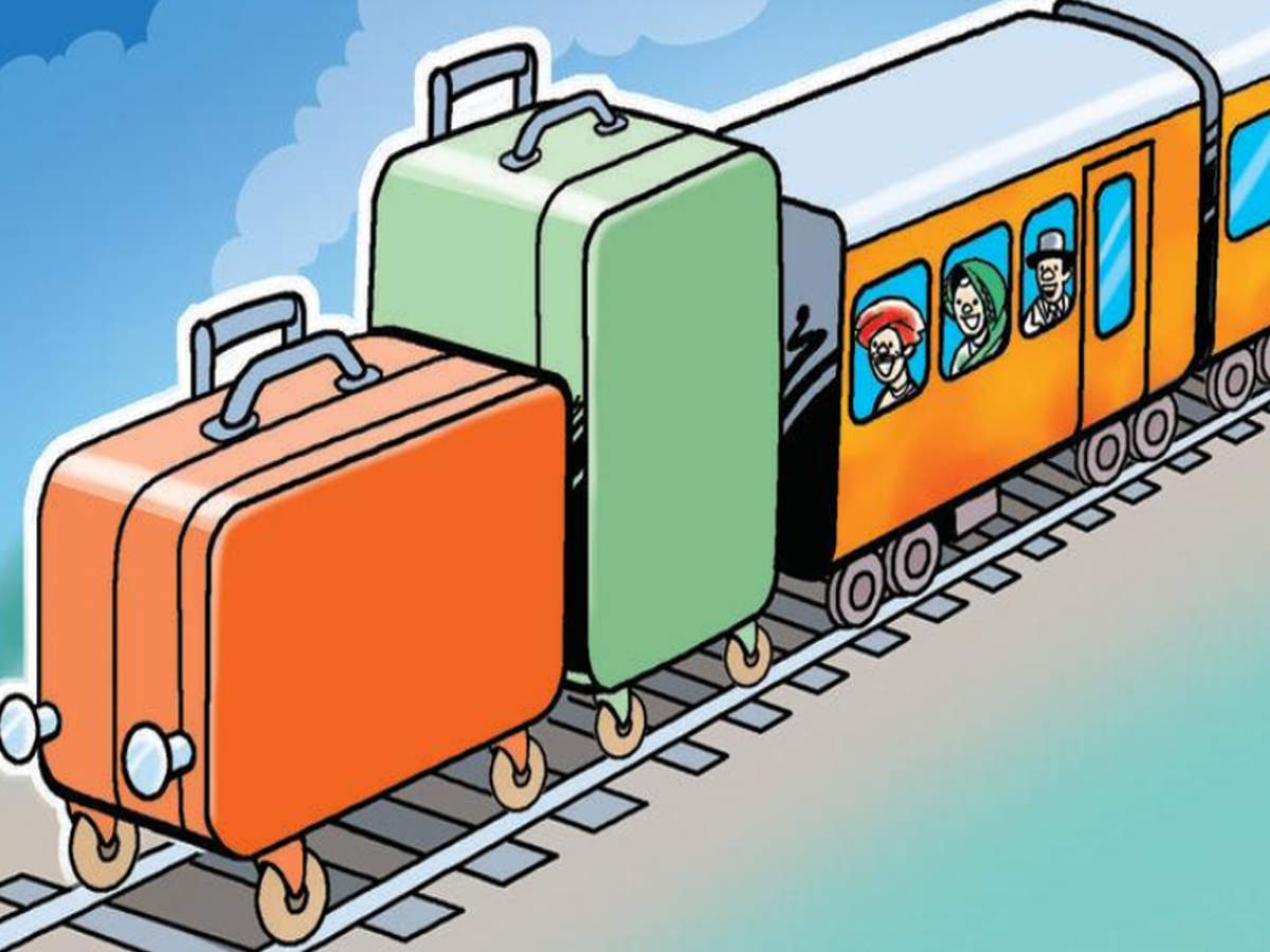 Bags-on-wheels facility to make rail travel easier | Delhi News - Times of  India