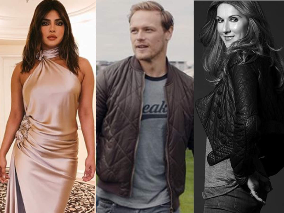 Priyanka Chopra Announces New Hollywood Film With Sam Heughan Celine Dion English Movie News Times Of India