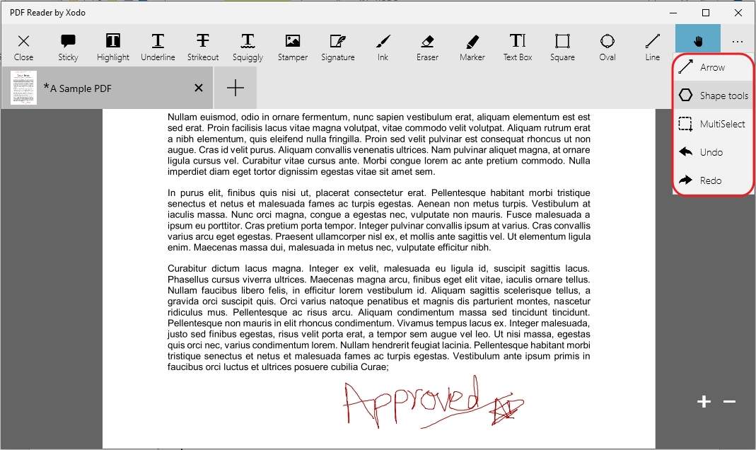 pdf editor online free signature