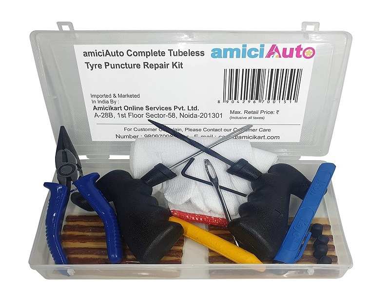 tubeless tire puncture repair kit