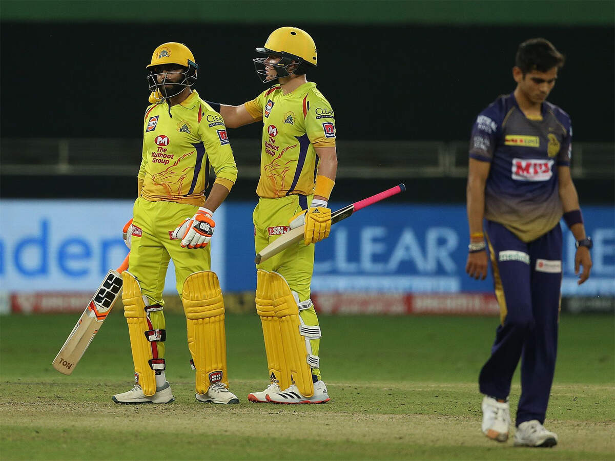 CSK vs KKR: Chennai Super Kings dent Kolkata Knight Riders' chances; Mumbai  Indians in playoffs | Cricket News - Times of India