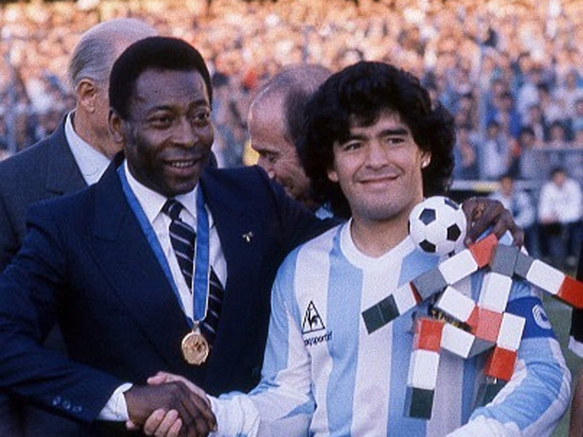 Download Maradona Wishes Ronaldo Was Argentine Background