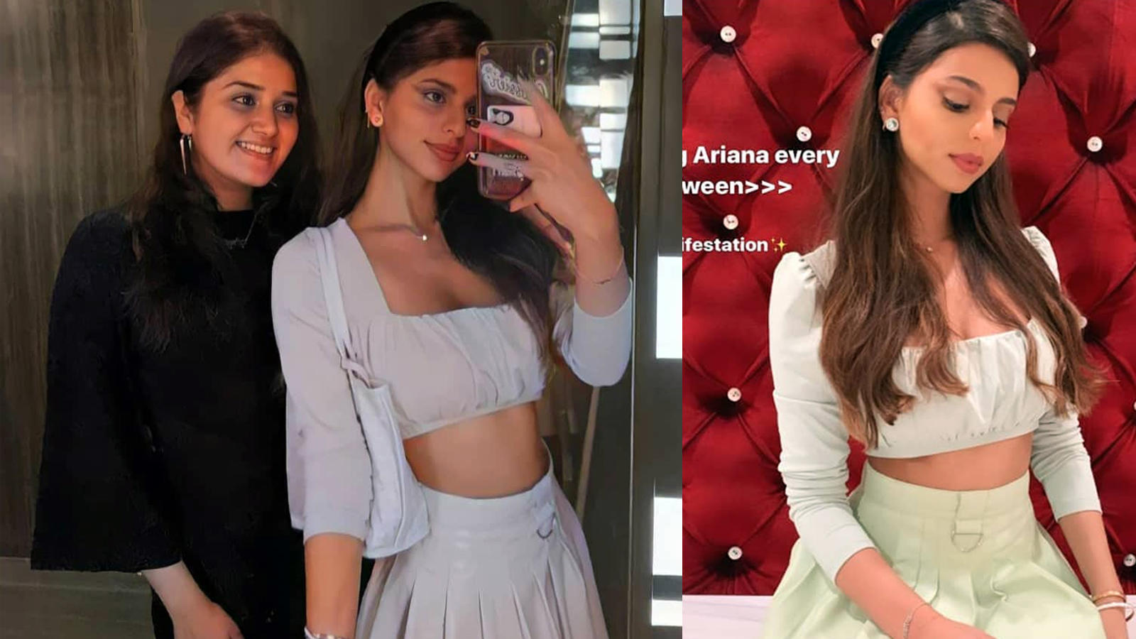 Suhana Khan Shares A Mirror Selfie In Her Casual Chic Outfit