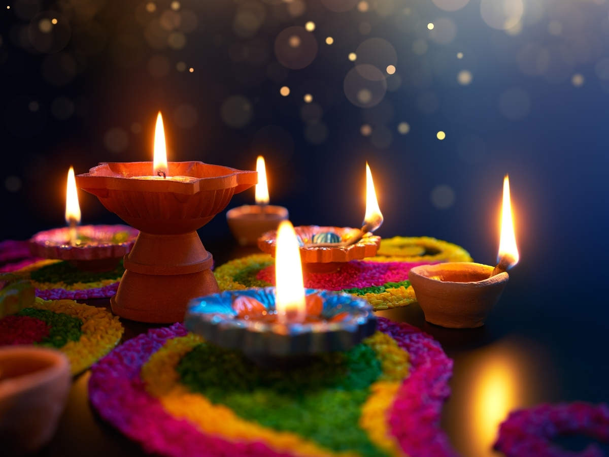 dhanteras puja diya