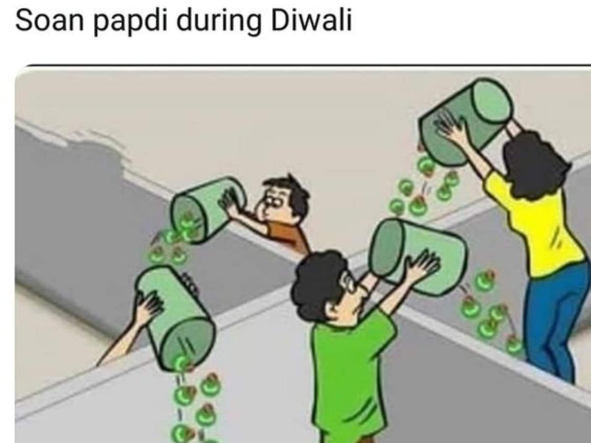 Diwali Memes, Wishes, Messages & Images | Happy Diwali 2020: Funny memes,  wishes and messages about Diwali that will make you laugh out loud | -  Times of India