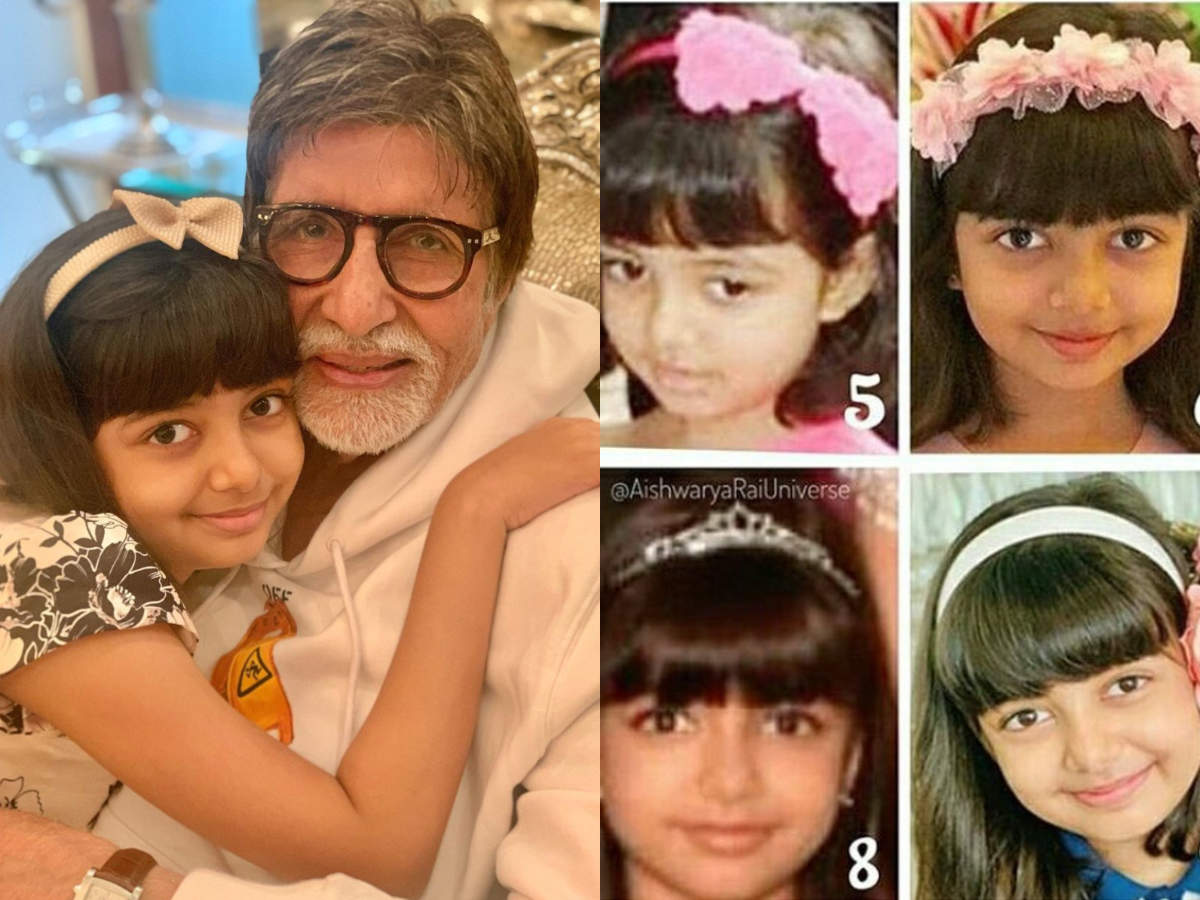Childrens Day 2019 Fans Dig Out Aishwarya Rai Bachchans Childhood Pic  Looks Just Like Aaradhya No