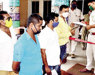 Youth Congress workers lodged a complaint against Lekhashree at the Puri police station on Tuesday