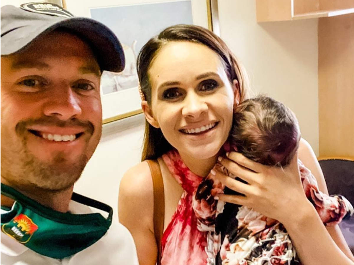 AB de Villiers, wife Danielle blessed with beautiful baby girl | Off the  field News - Times of India