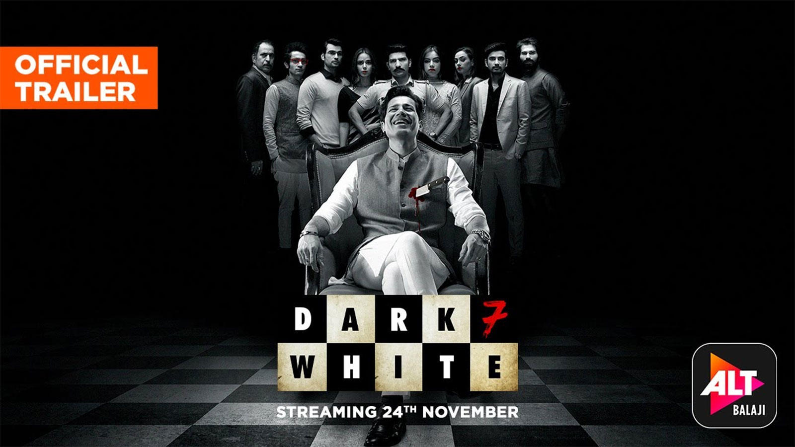 Dark 7 White Trailer Sumeet Vyas And Nidhi Singh Starrer Dark 7 White Official Trailer Entertainment Times Of India Videos