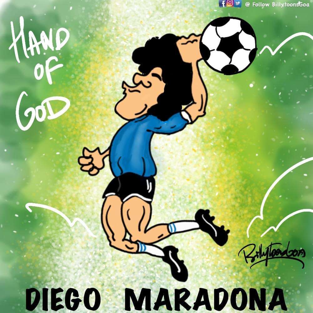 Artists Pay Tribute To Football Legend Diego Maradona Events Movie News Times Of India
