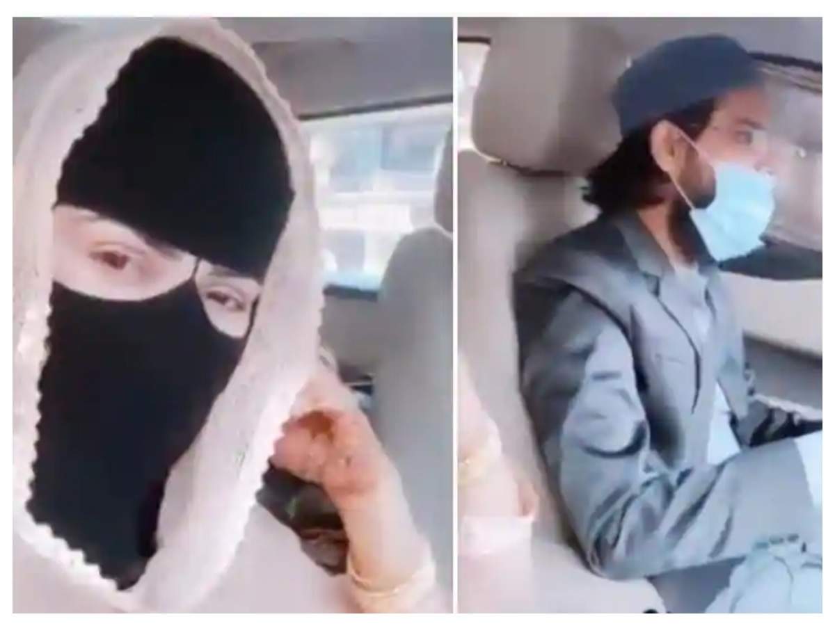 Watch: Sana Khan goes out for a car ride with husband Anas Sayied, gets  pampered by mother-in-law | Hindi Movie News - Times of India