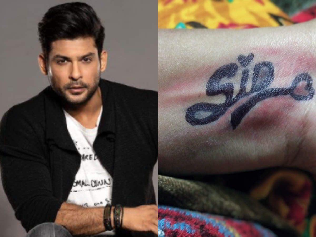 Bigg Boss 13 winner Sidharth Shukla's fan gets his name inked on her wrist;  the actor asks her, 'Why ink yourself, what if you have a change in mind  tomo?' - Times