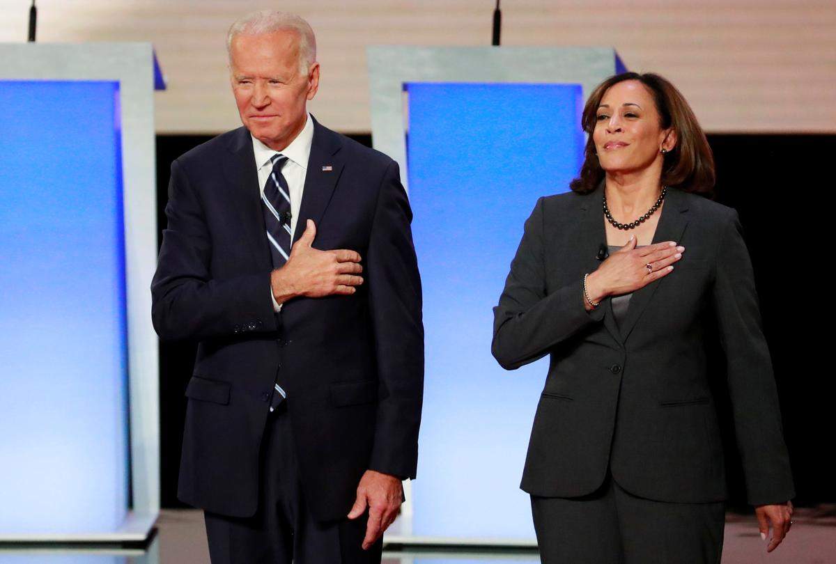  Joe Biden and Kamala Harris have pledged to work in such harmony that they are inviting a new name blend that will ring a bell among Indians -- BiHarris. (Photo: Reuters)