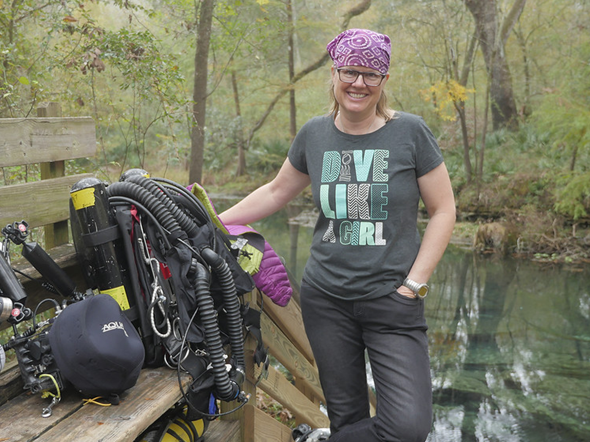 Jill Heinerth is a celebrated underwater explorer, cave diver, photographer and marine filmmaker